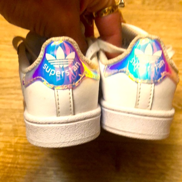 Toddler adidas ‘STAN SMITH’ VS SUPERSTAR shoes - Picture 5 of 10